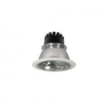 Nora NC3-46L227NDMPW - 4" Sapphire III Round Wall Wash Reflector, 1500lm, 2700K, Narrow Flood Optic, Diffused Clear