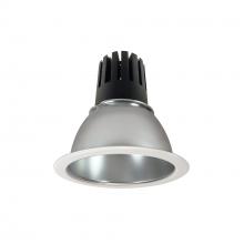 Nora NC3-61L640FDMPW - 6" Sapphire III Round Open Reflector, 5500lm, 4000K, Flood Optic, Diffused Clear Reflector/Matte