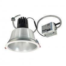 Nora NCR3-81L330FC01DMPW - 8" Sapphire III Retrofit, Diffused Clear Reflector/Matte Powder White Flange, 120V; 0-10V
