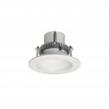 Nora NLCBC2-45127MPW/10LE4EM - 4" Cobalt Click Round Retrofit Reflector, 1000lm / 12W, 2700K, Matte Powder White Reflector /