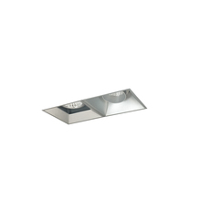 Nora NMIOTL-12-NF-AF-40X-10-HZ - Iolite MLS 2-Head Trimless Reflector Kit, 4000K, 1000lm, Haze Adj. Snoot/Fixed Downlt. Trims