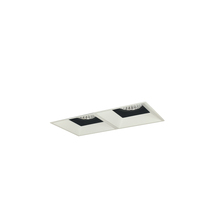 Nora NMIOTL-12-NF-FF-27X-10-BMPW - Iolite MLS 2-Head Trimless Reflector Kit, 2700K, 1000lm, Black/MPW Fixed Downlt. Trims