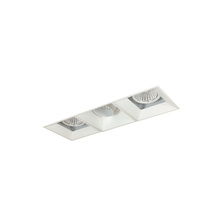 Nora NMIOTL-13-NF-AFF-27X-10-MPW - Iolite MLS 3-Head Trimless Reflector Kit, 2700K, 1000lm, MPW Adj. Snoot/Fixed Downlt. Trims