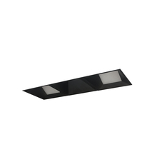 Nora NMIOTL-13-NF-WWW-30X-10-B - Iolite MLS 3-Head Trimless Reflector Kit, 3000K, 1000lm, Black Wall Wash Trims