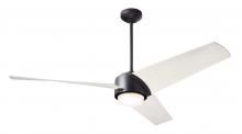 Modern Fan Co. AMB-MB-56-WW-870-CC - Ambit DC Fan- Matte Black Finish; 56" Whitewash Blades; 17W LED (Matte Black Trim)