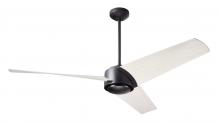 Modern Fan Co. AMB-MB-56-WW-NL-CC - Ambit DC Fan- Matte Black Finish; 56" Whitewash Blades; No Light; Wall/Remote Combo Control