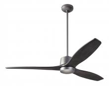 Modern Fan Co. ARB-GT-54-EB-NL-CC - Arbor DC Fan; Graphite Finish; 54" Ebony Blades; No Light; Wall/Remote Combo Control
