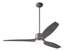 Modern Fan Co. ARB-GT-54-GY-870-CC - Arbor DC Fan; Graphite Finish; 54" Graywash Blades; 17W LED; Wall/Remote Combo Control