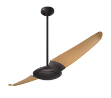 Modern Fan Co. IC2-DB-56-MP-NL-WC - IC/Air (2 Blade ) Fan; Dark Bronze Finish; 56" Maple Blades; No Light; Wall Control