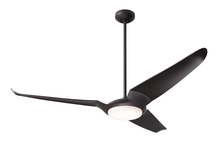 Modern Fan Co. IC3-DB-56-WW-570-CC - IC/Air (3 Blade ) Fan; Dark Bronze Finish; 56" Whitewash Blades; 20W LED; Wall/Remote Combo Cont