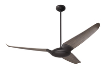 Modern Fan Co. IC3-DB-56-GY-NL-CC - IC/Air (3 Blade ) Fan; Dark Bronze Finish; 56" Graywash Blades; No Light; Wall/Remote Combo Cont
