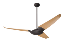 Modern Fan Co. IC3-DB-56-MP-NL-CC - IC/Air (3 Blade ) Fan; Dark Bronze Finish; 56" Maple Blades; No Light; Wall/Remote Combo Control
