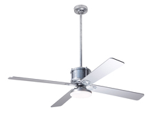 Modern Fan Co. IND-GV-50-SV-272-CC - Industry DC Fan; Galvanized Finish; 50" Silver Blades; 20W LED Open; Wall/Remote Combo Control