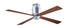 Modern Fan Co. LAP-FM-GV-50-MG-NL-004 - Lapa Flush Fan; Galvanized Finish; 50" Mahogany Blades; No Light; Fan Speed and Light Control (2