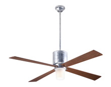 Modern Fan Co. LAP-GV-50-MG-552-005 - Lapa Fan; Galvanized Finish; 50" Mahogany Blades; 17W LED; Wall Control with Remote Handset (2-w