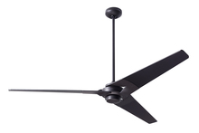 Modern Fan Co. TOR-DB-62-BK-NL-003 - Torsion Fan; Dark Bronze Finish; 62" Black Blades; No Light; Handheld Remote Control (2-wire)