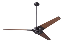 Modern Fan Co. TOR-DB-62-MG-NL-003 - Torsion Fan; Dark Bronze Finish; 62" Mahogany Blades; No Light; Handheld Remote Control (2-wire)