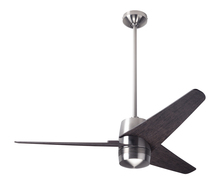 Modern Fan Co. VEL-BN-48-EB-NL-RC - Velo DC Fan; Bright Nickel Finish; 48" Ebony Blades; No Light; Handheld Remote Control