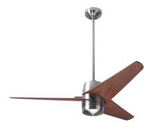 Modern Fan Co. VEL-BN-48-MG-NL-RC - Velo DC Fan; Bright Nickel Finish; 48" Mahogany Blades; No Light; Handheld Remote Control