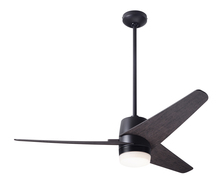 Modern Fan Co. VEL-DB-48-EB-853-CC - Velo DC Fan; Dark Bronze Finish; 48" Ebony Blades; 17W LED; Wall/Remote Combo Control