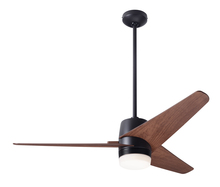 Modern Fan Co. VEL-DB-48-MG-853-CC - Velo DC Fan; Dark Bronze Finish; 48" Mahogany Blades; 17W LED; Wall/Remote Combo Control