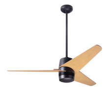 Modern Fan Co. VEL-DB-48-MP-NL-CC - Velo DC Fan; Dark Bronze Finish; 48" Maple Blades; No Light; Wall/Remote Combo Control