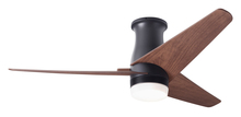 Modern Fan Co. VEL-FM-DB-48-MG-853-CC - Velo Flush DC Fan; Dark Bronze Finish; 48" Mahogany Blades; 17W LED; Wall/Remote Combo Control