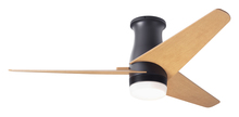 Modern Fan Co. VEL-FM-DB-48-MP-853-RC - Velo Flush DC Fan; Dark Bronze Finish; 48" Maple Blades; 17W LED; Handheld Remote Control