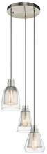 Kichler 43627NI - Evie 3 Light