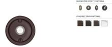 Hardware 2412MB - DOORBELL BUTTON WITH #12 ROSETTE