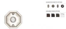 Hardware 2415MB - DOORBELL BUTTON WITH #15 ROSETTE