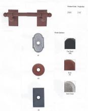 Hardware 2504-1-R - WROUGHT STEEL PAPER HOLDER SPRING ROD STYLE