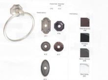 Hardware 2701-14-FB - TUSCANY BRONZE TOWEL RING