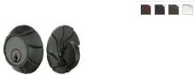 Hardware 8370SP - ART NOUVEAU DEADBOLT