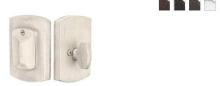 Hardware 8374MB - #4 STYLE PLATE DEADBOLT WITH FLAP