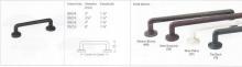 Hardware 86253FB - SANDCAST BRONZE ROD PULL