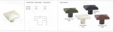 Hardware 86146FB - SANDCAST BRONZE SQUARE KNOB