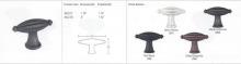 Hardware 86227SP - TUSCANY BRONZE FLUTED FINGER KNOB
