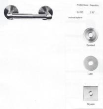 Hardware S7220-BEVELED-SS - STAINLESS STEEL PAPER HOLDER SPRING ROD STYLE