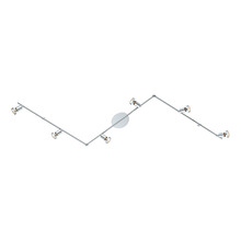 Eglo 200402A - 6 LT Adjustable Track Light w/ Chrom Finish & Adjustable Lamp Heads