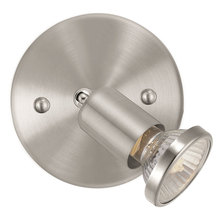 Eglo 200775A - 1 LT Wall Track Light w/ Matte Nickel Finish & Adjustable Lamp Head