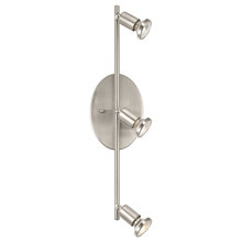 Eglo 200778A - 4 LT Fixed Track Light w/ Matte Nickel Finish & Adjustable Lamp Heads