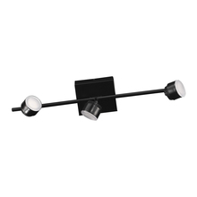 Eglo 204761A - 3 LT Integrated LED Track Light w/ Black Finish & Adjustable Lamp Heads