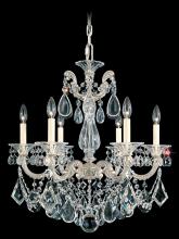 Schonbek 1870 5072-23R - La Scala 6 Light 120V Chandelier in Etruscan Gold with Radiance Crystal