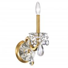 Schonbek 1870 S8601N-76R - San Marco 1 Light 120V Wall Sconce in Heirloom Bronze with Radiance Crystal