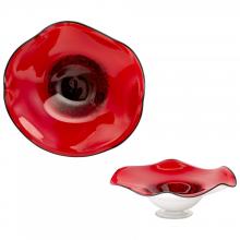 Cyan Designs 04491 - Art Glass Bowl Red - Small