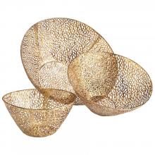 Cyan Designs 06224 - Sydne Bowls Antique Gold