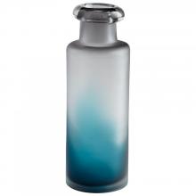 Cyan Designs 07306 - Neptune Vase Blue & Clear - Medium