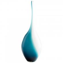 Cyan Designs 07831 - Swirly Vase Blue And White - Small
