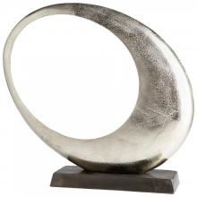 Cyan Designs 08898 - Clearly Through Sculpture Raw Nickel - Medium